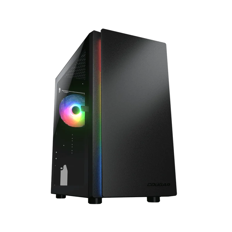 Cougar case Purity RGB Black (W/ Fans)