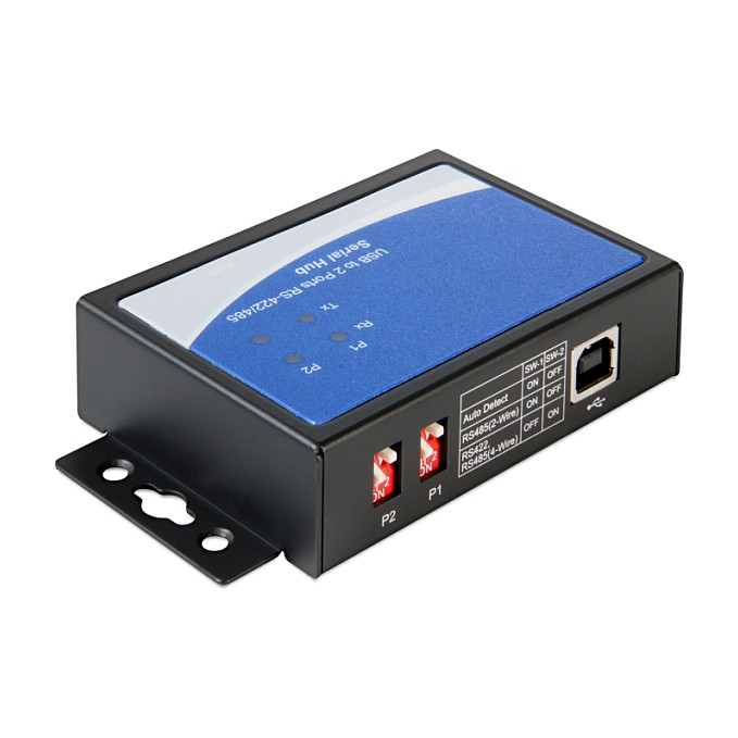 87586 2 x RS-422/485 USB 2.0-B Schwarz Kabelschnittstellen-/adapter
