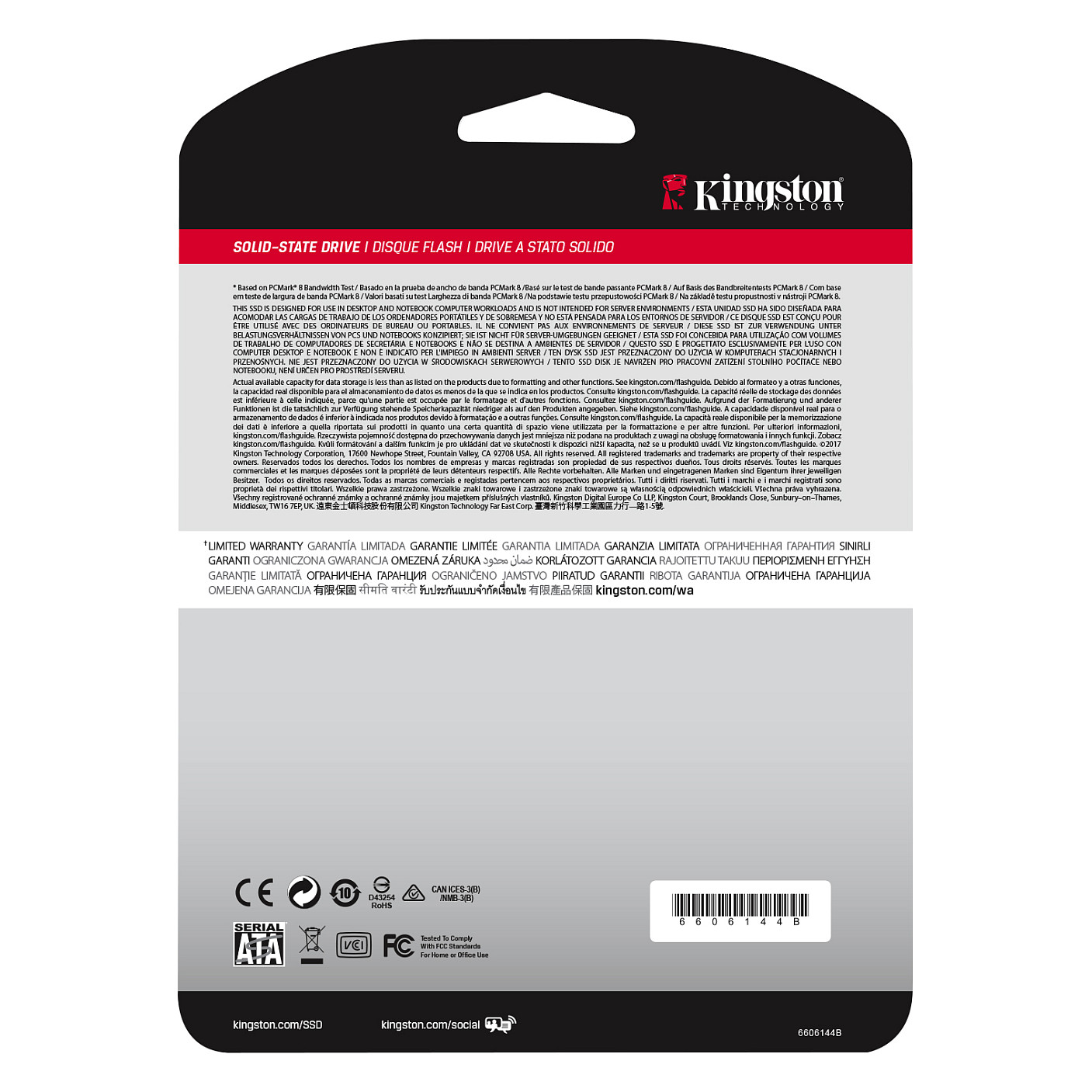 2.5" 960GB Kingston SSDNow A400