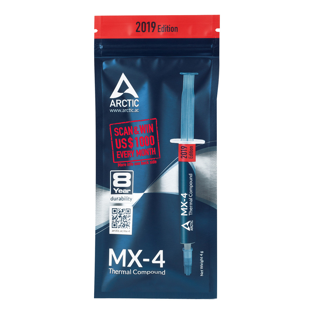 K Cooler Zubehör Wärmeleitpaste Arctic MX-4 4g