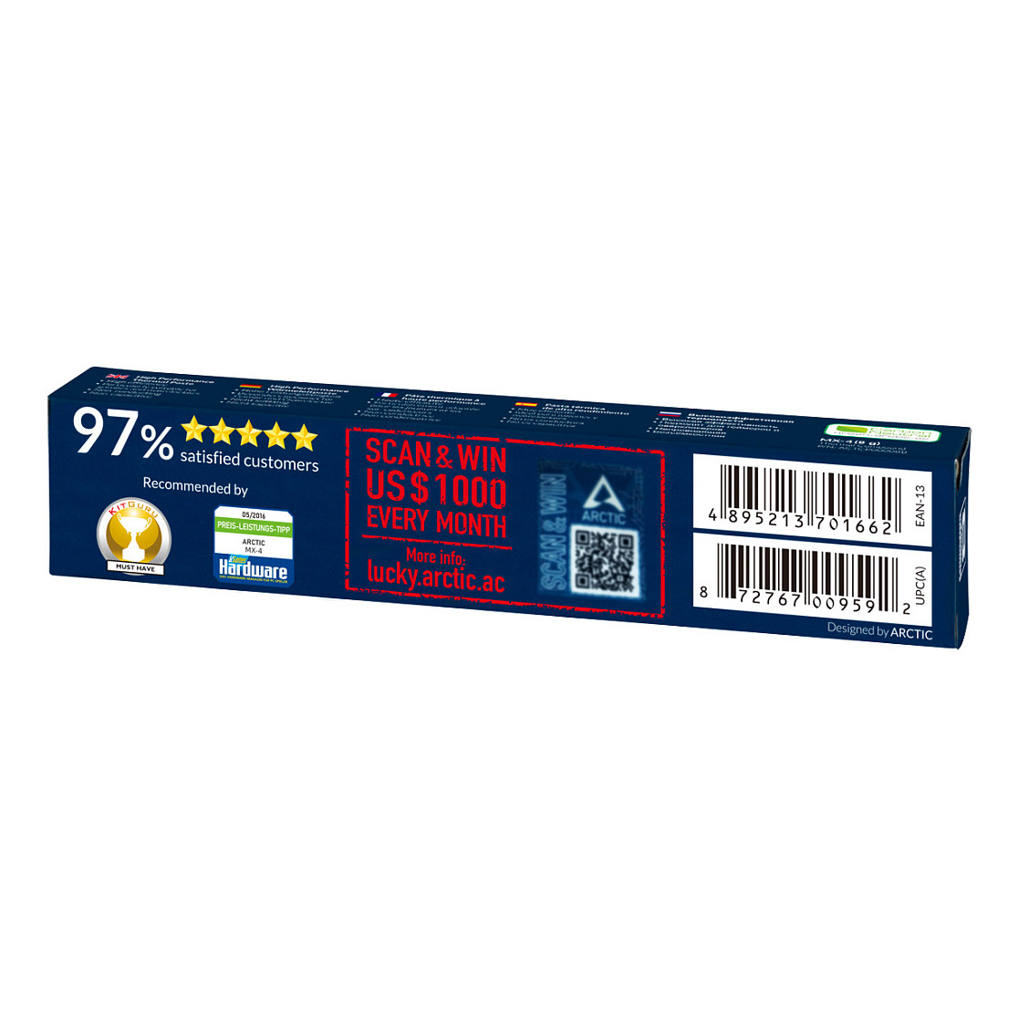 K Cooler Zubehör Wärmeleitpaste Arctic MX-4 8g