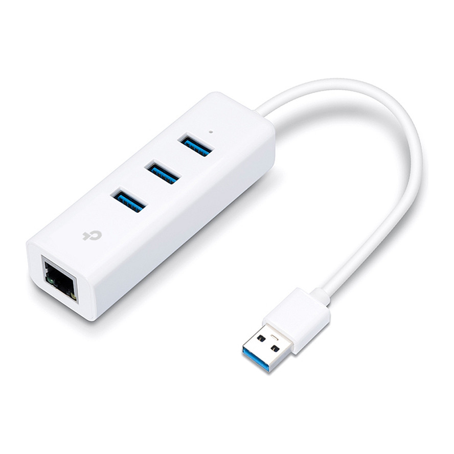 USB TP-LINK UE330 - USB 3.0 to Gigabit Ethernet Network Adapter with 3-Port USB 3.0 Hub