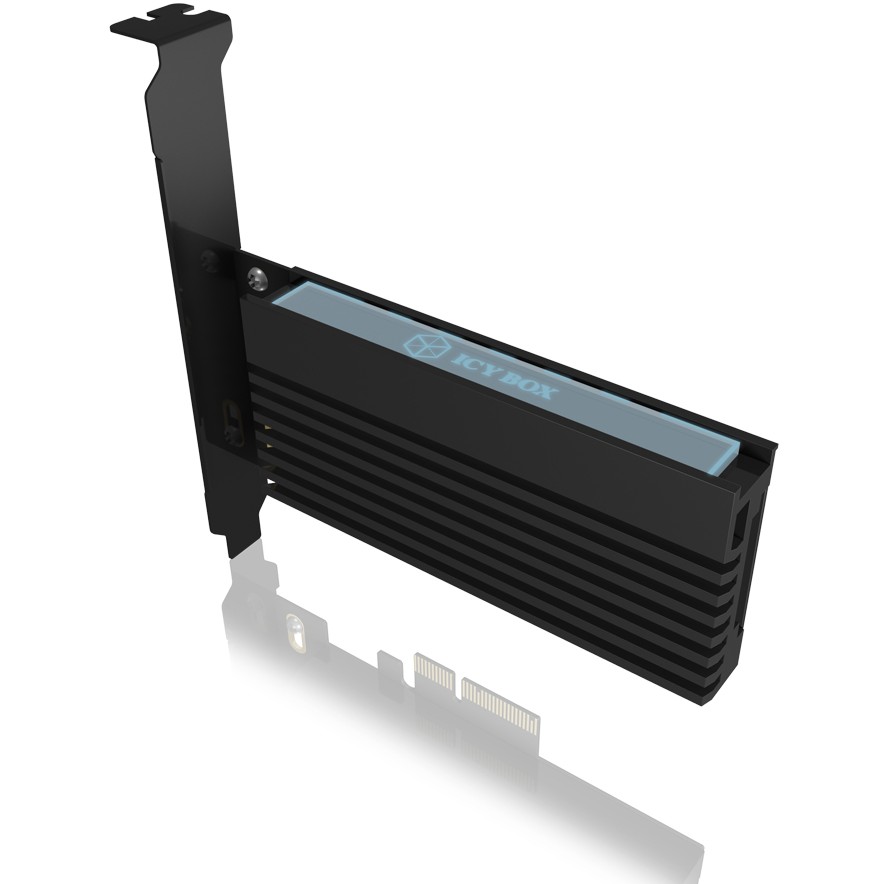 PCI Express Card (x4) > 1x M.2 NVME 2280/2260/2242 mit Kühlkörper RaidSonic