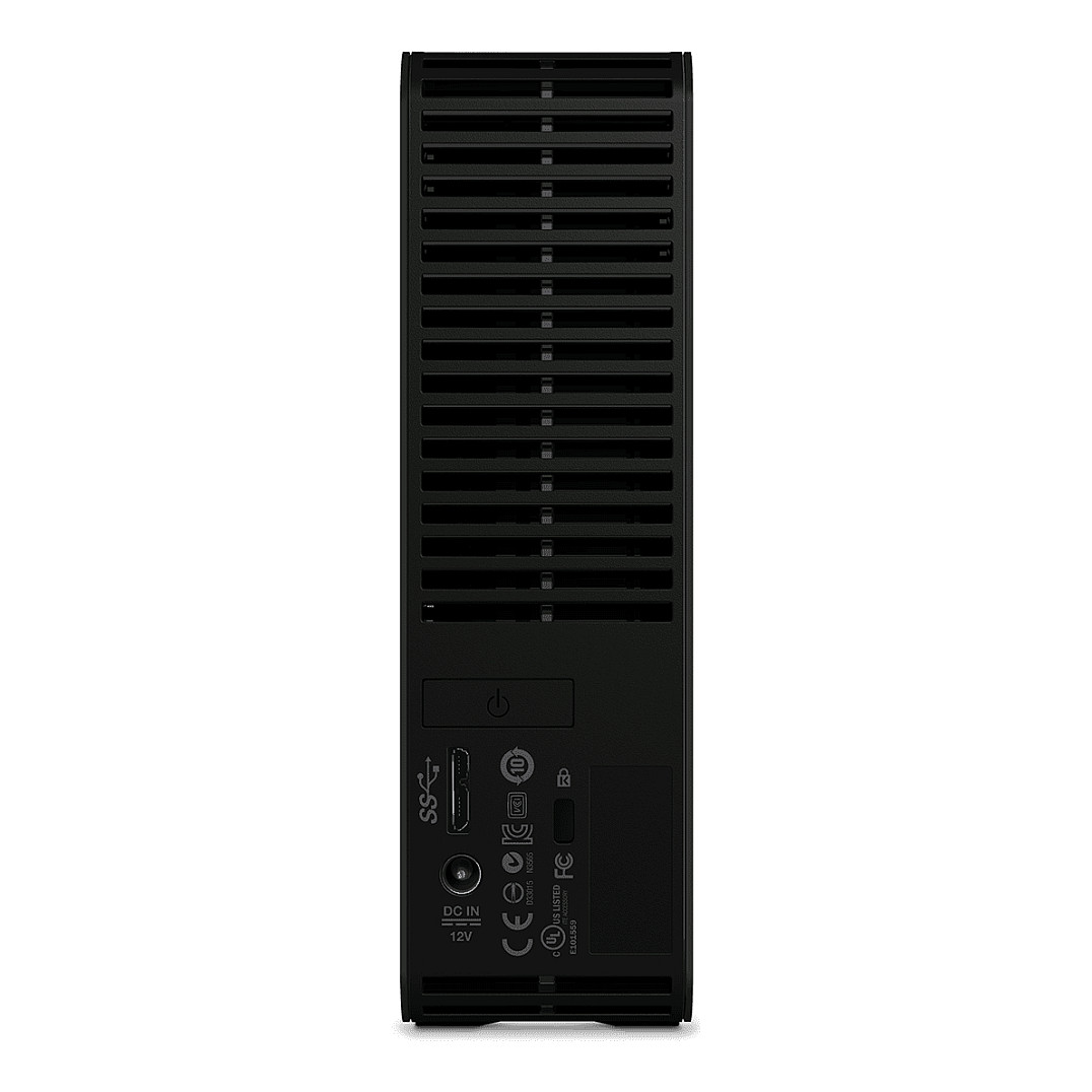 3,5 12TB WD Elements Desktop 3.2 Gen 1 black