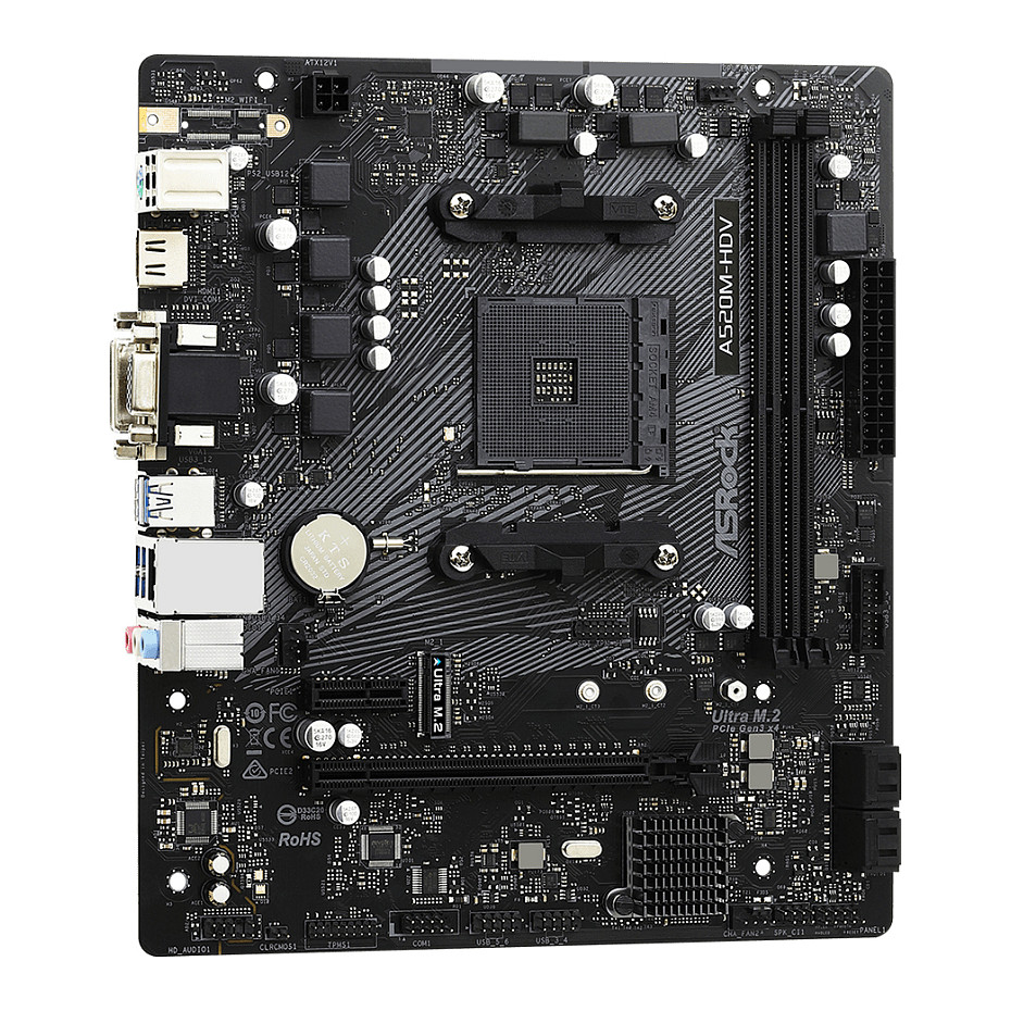 AM4 ASRock A520M-HDV mATX