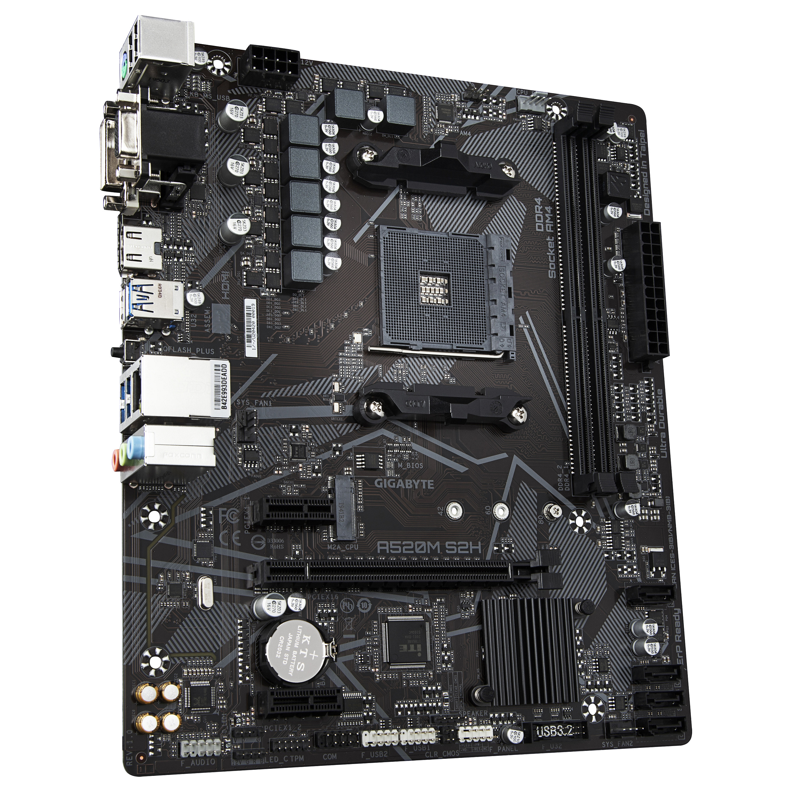 AM4 Gigabyte A520M S2H mATX