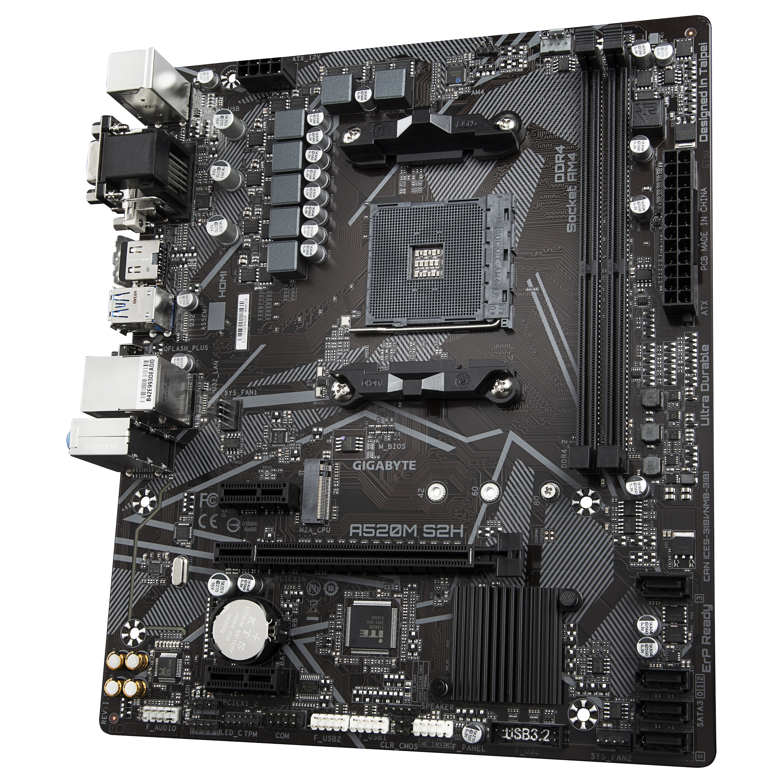AM4 Gigabyte A520M S2H mATX
