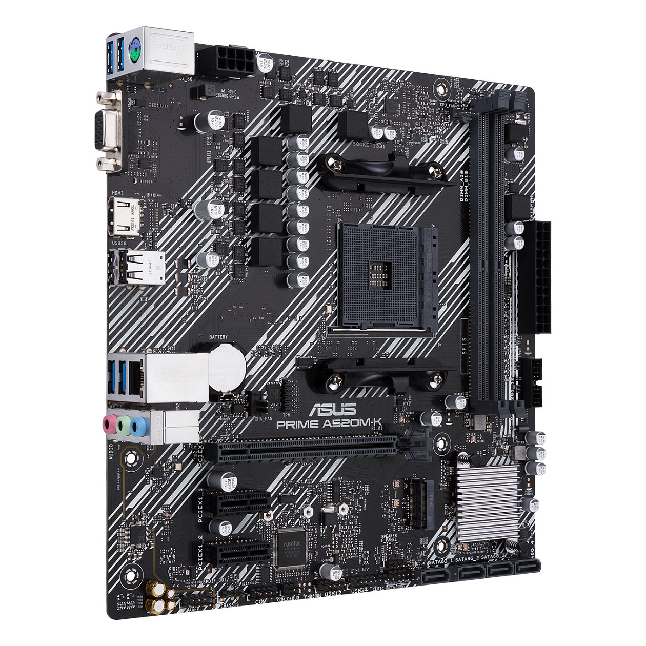 MB ASUS PRIME A520M-K (AMD.AM4.DDR4.mATX)