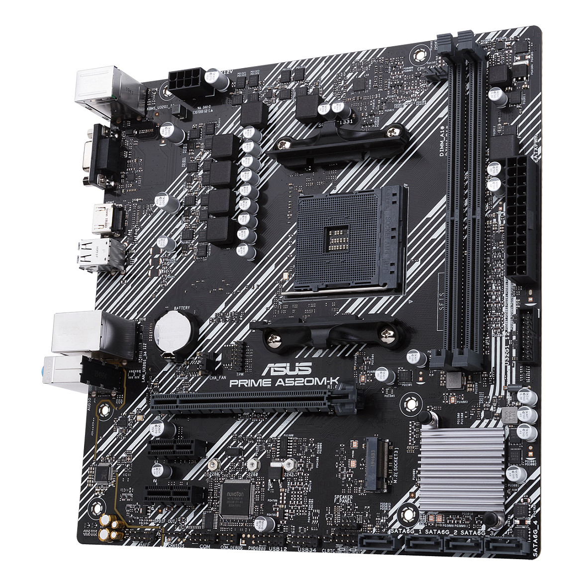 MB ASUS PRIME A520M-K (AMD.AM4.DDR4.mATX)
