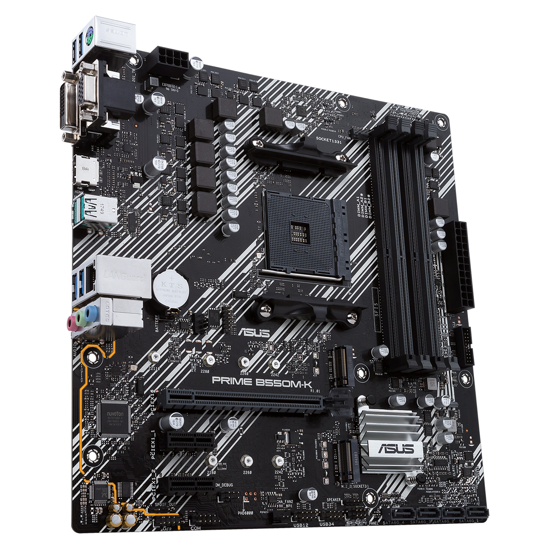MB ASUS PRIME B550M-K (AMD.AM4.DDR4.mATX)