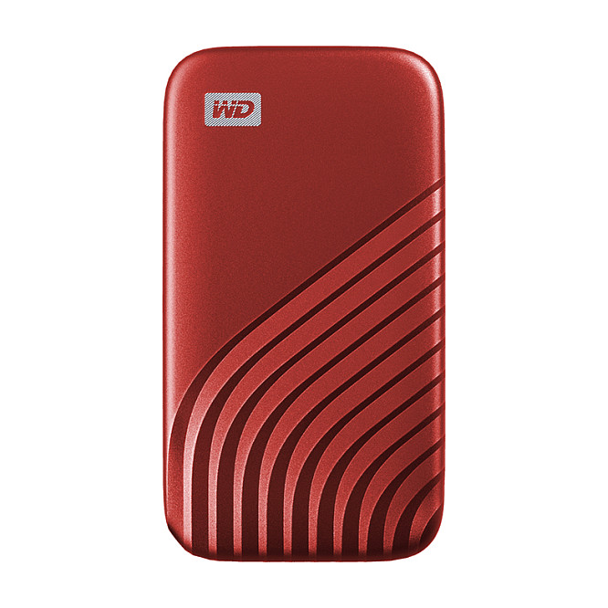 2TB WD MyPassport USB 3.2 Gen2 Red