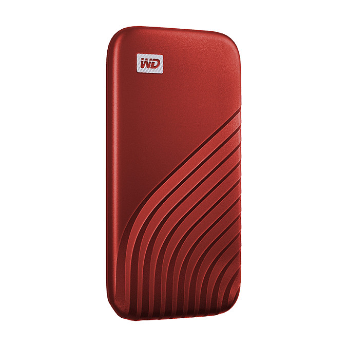 2TB WD MyPassport USB 3.2 Gen2 Red