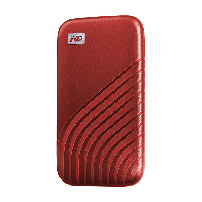 2TB WD MyPassport USB 3.2 Gen2 Red