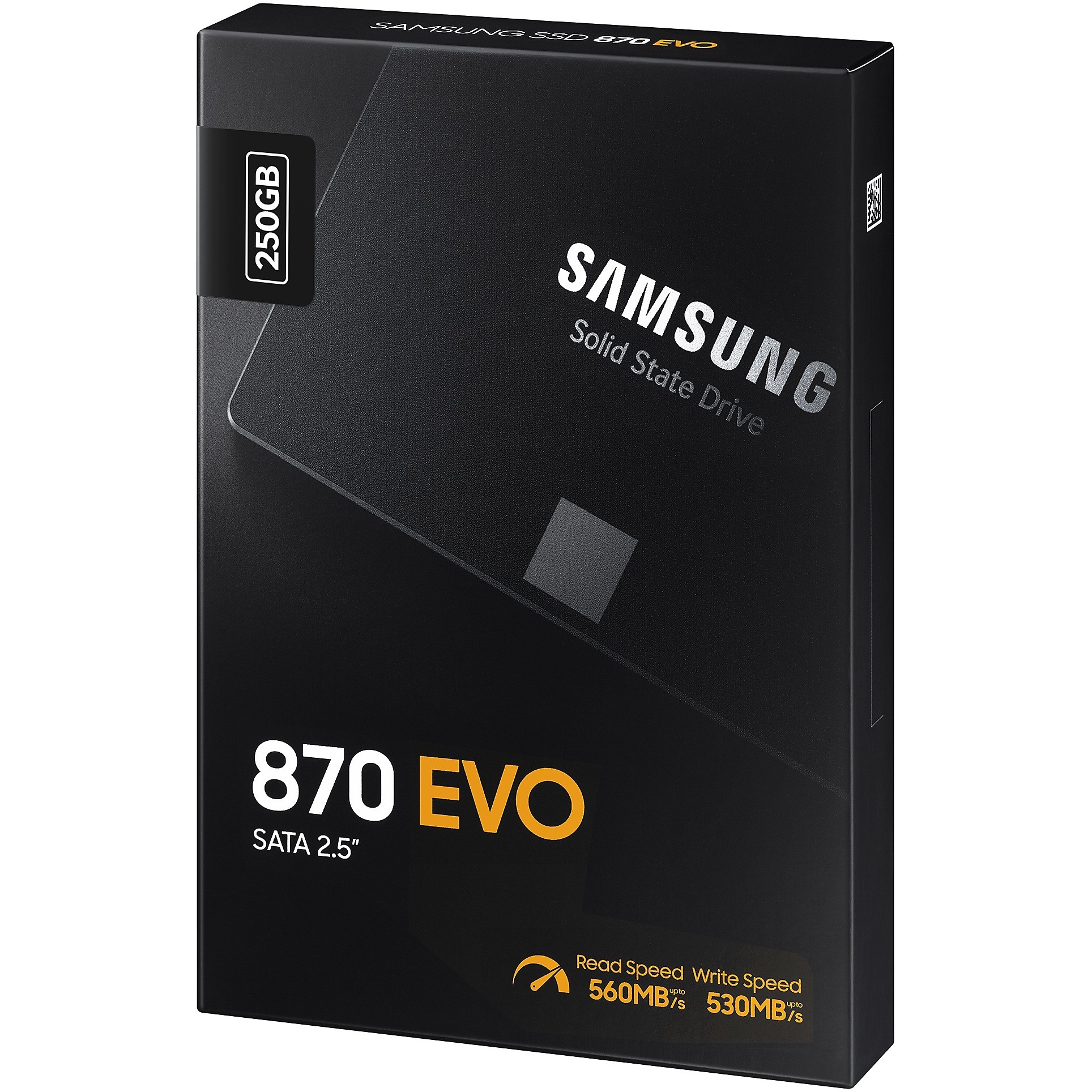 2.5" 250GB Samsung 870 EVO retail