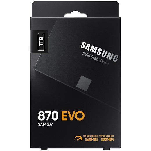 2.5" 1TB Samsung 870 EVO retail