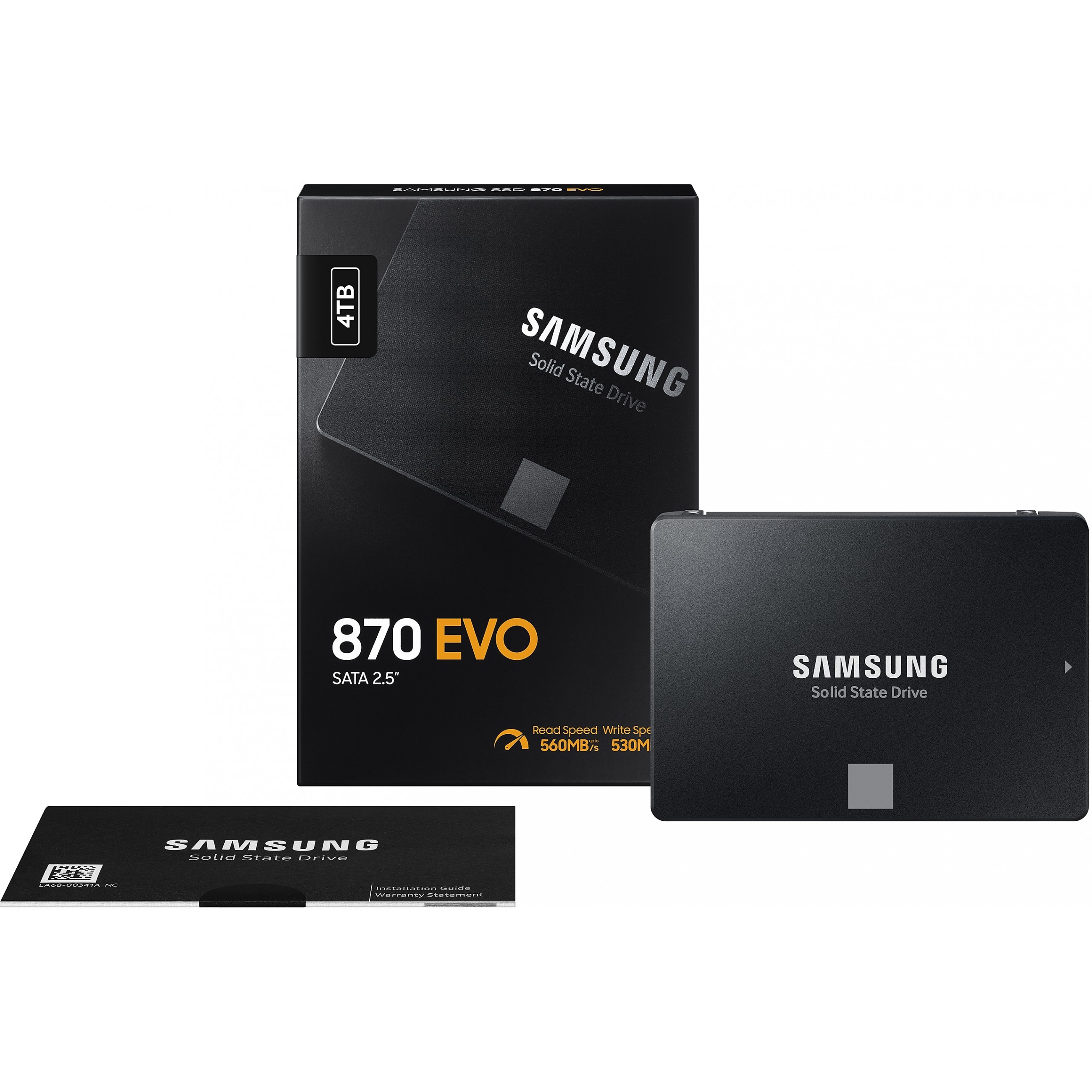 2.5" 4TB Samsung 870 EVO retail