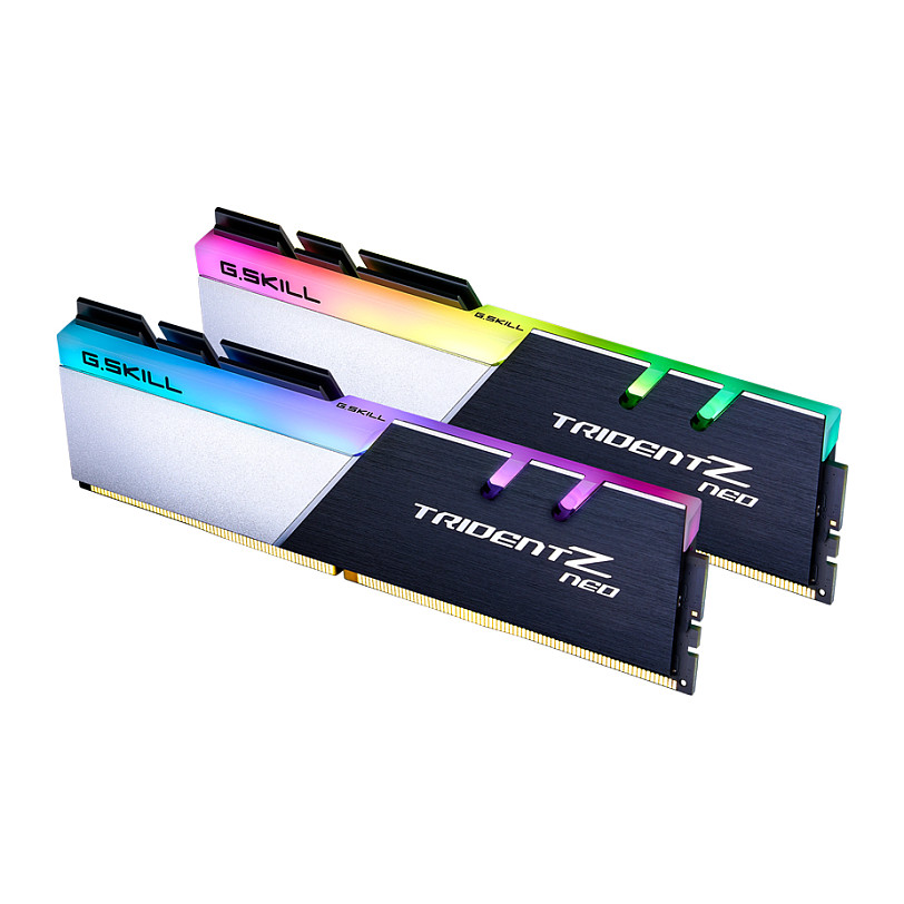 3600 G.Skill TridentZ Neo Series Kit 4x 32GB CL18 Black/Silver RGB
