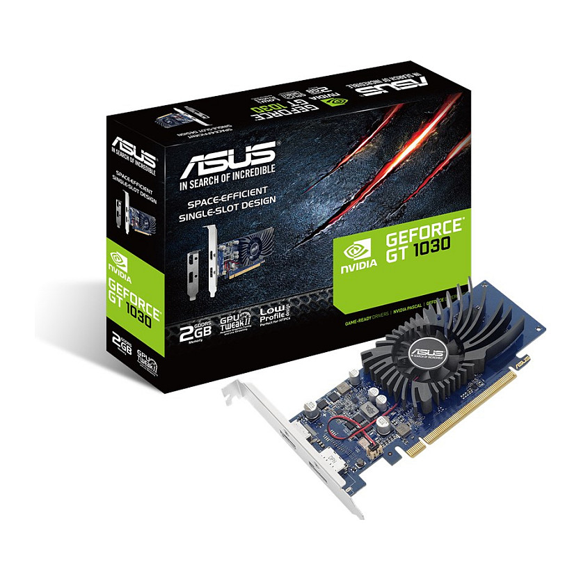 GT1030 2GB ASUS LP GDDR5 1Fan GT1030-2G-BRK