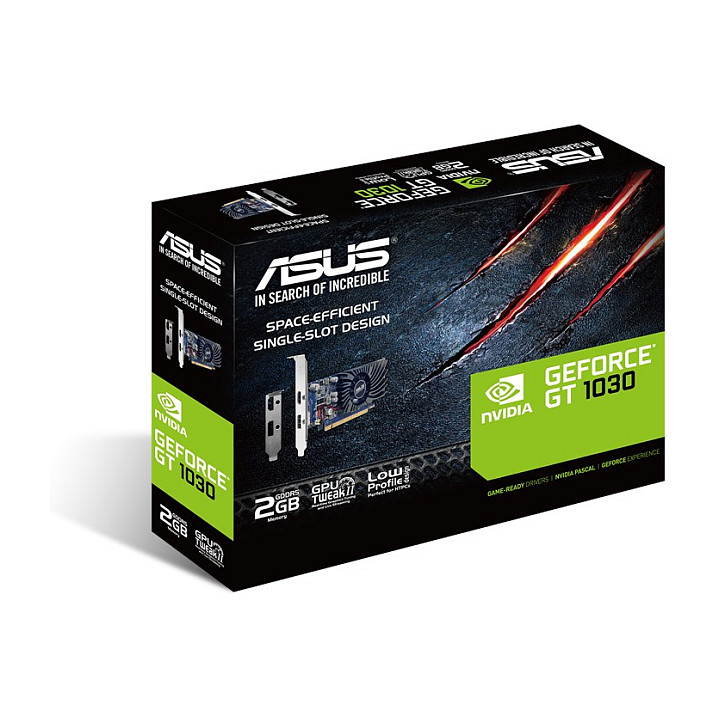 GT1030 2GB ASUS LP GDDR5 1Fan GT1030-2G-BRK