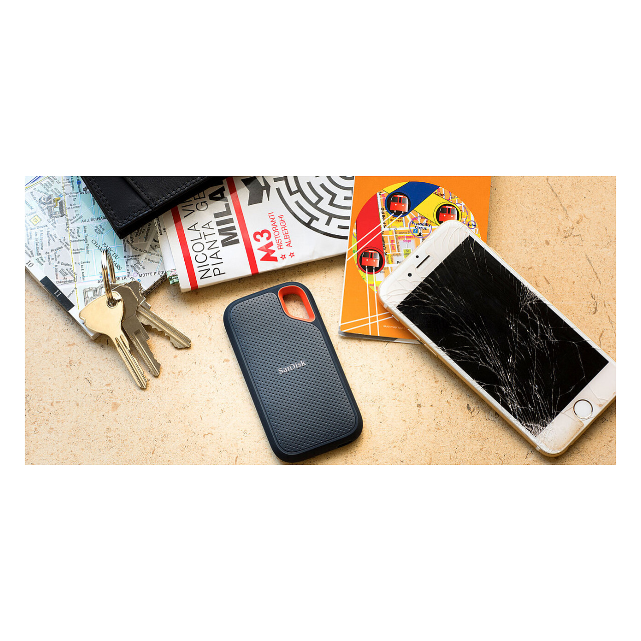 4TB Sandisk Extreme V2 USB 3.1 Schwarz
