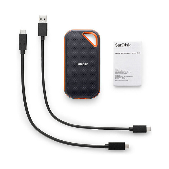 4TB Sandisk Extreme PRO Portable USB 3.2 Gen2x2 Schwarz