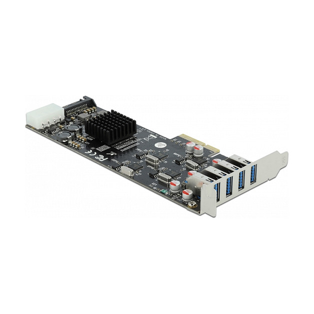 DeLock 4-Port USB 3.2 PCI Express-Karte