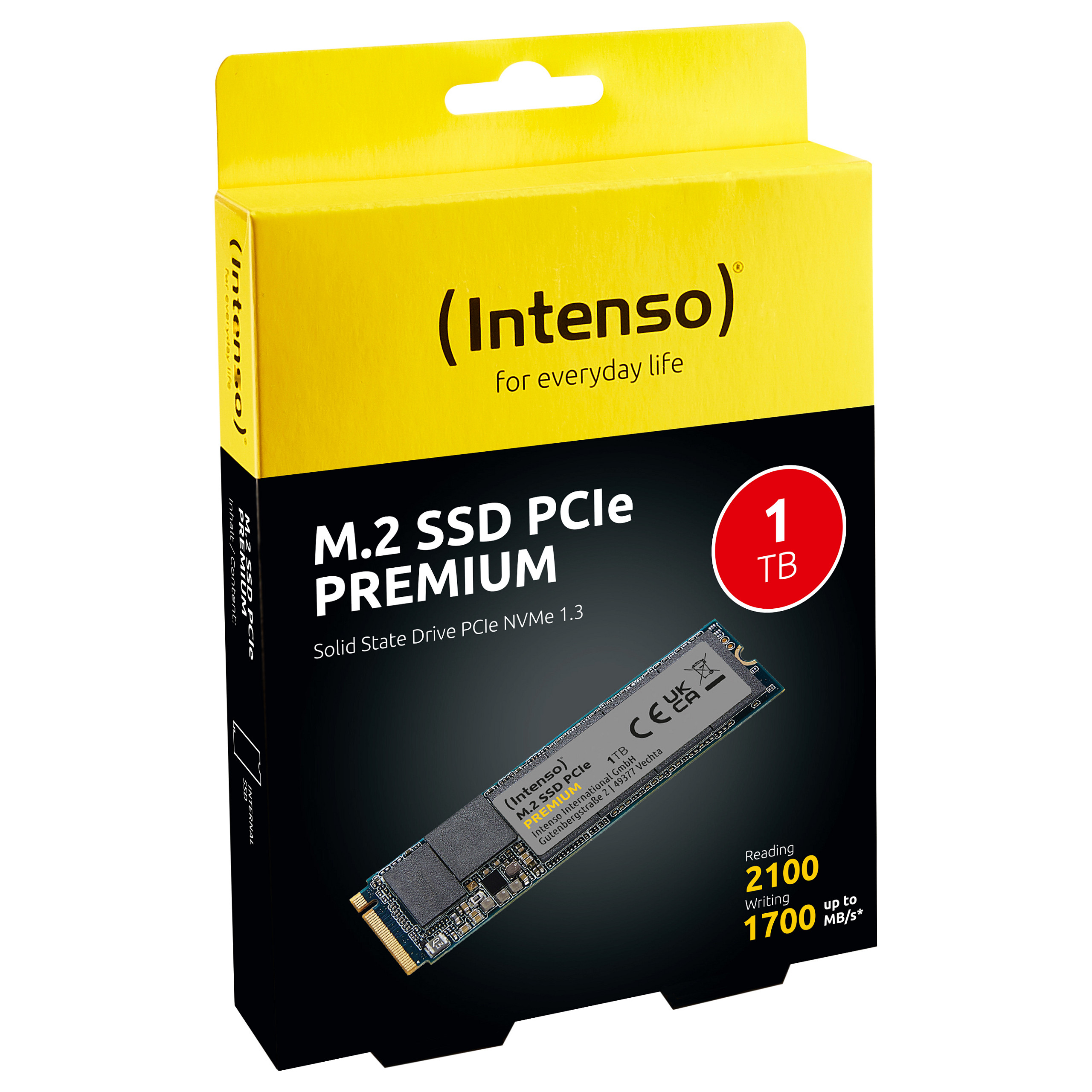 M.2 1TB Intenso Premium NVMe PCIe 3.0 x 4