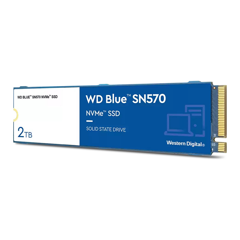 M.2 2TB WD Blue SN570 NVMe PCIe 3.0 x 4
