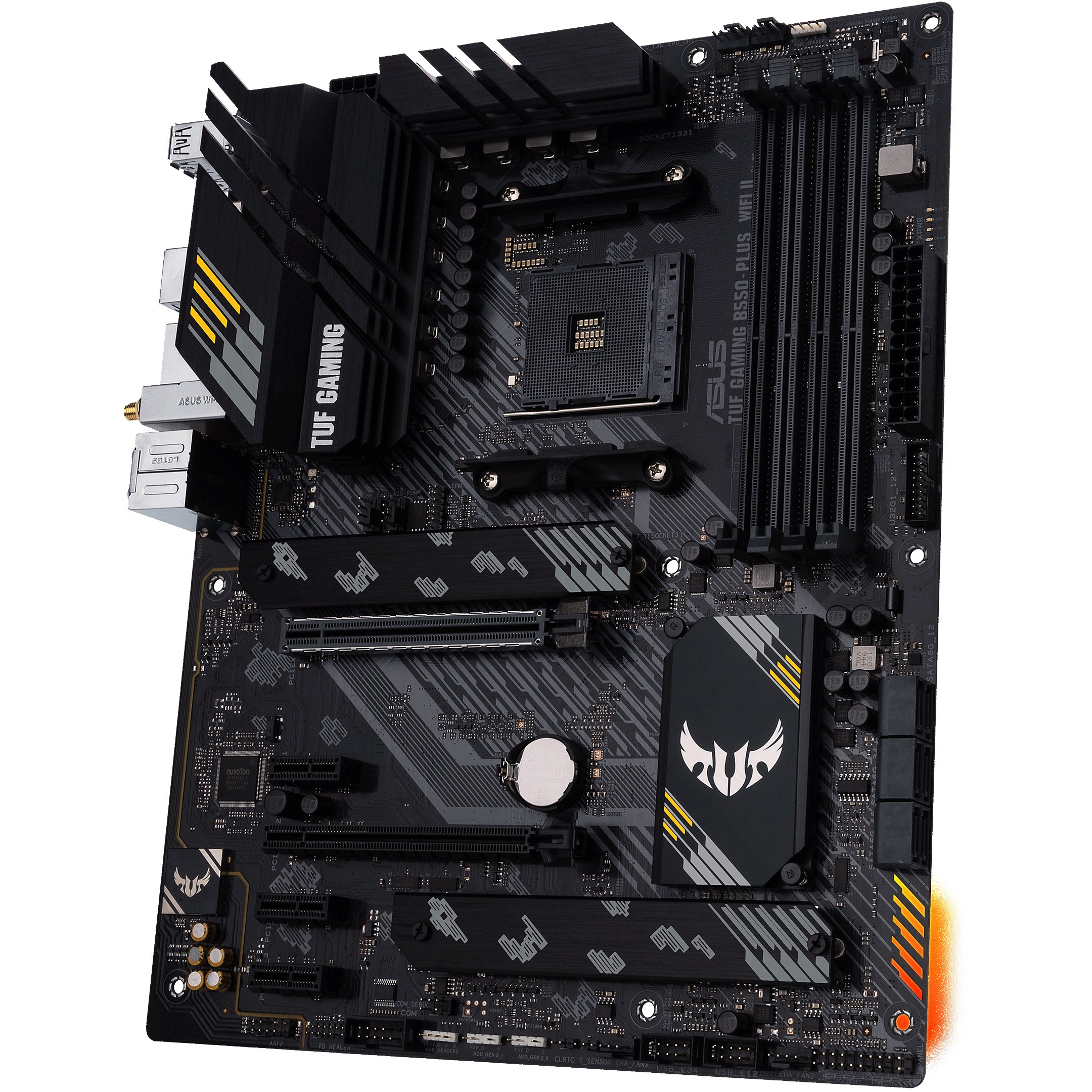 MB ASUS TUF GAMING B550-PLUS(WI-FI II) (AMD.AM4.DDR4.ATX)