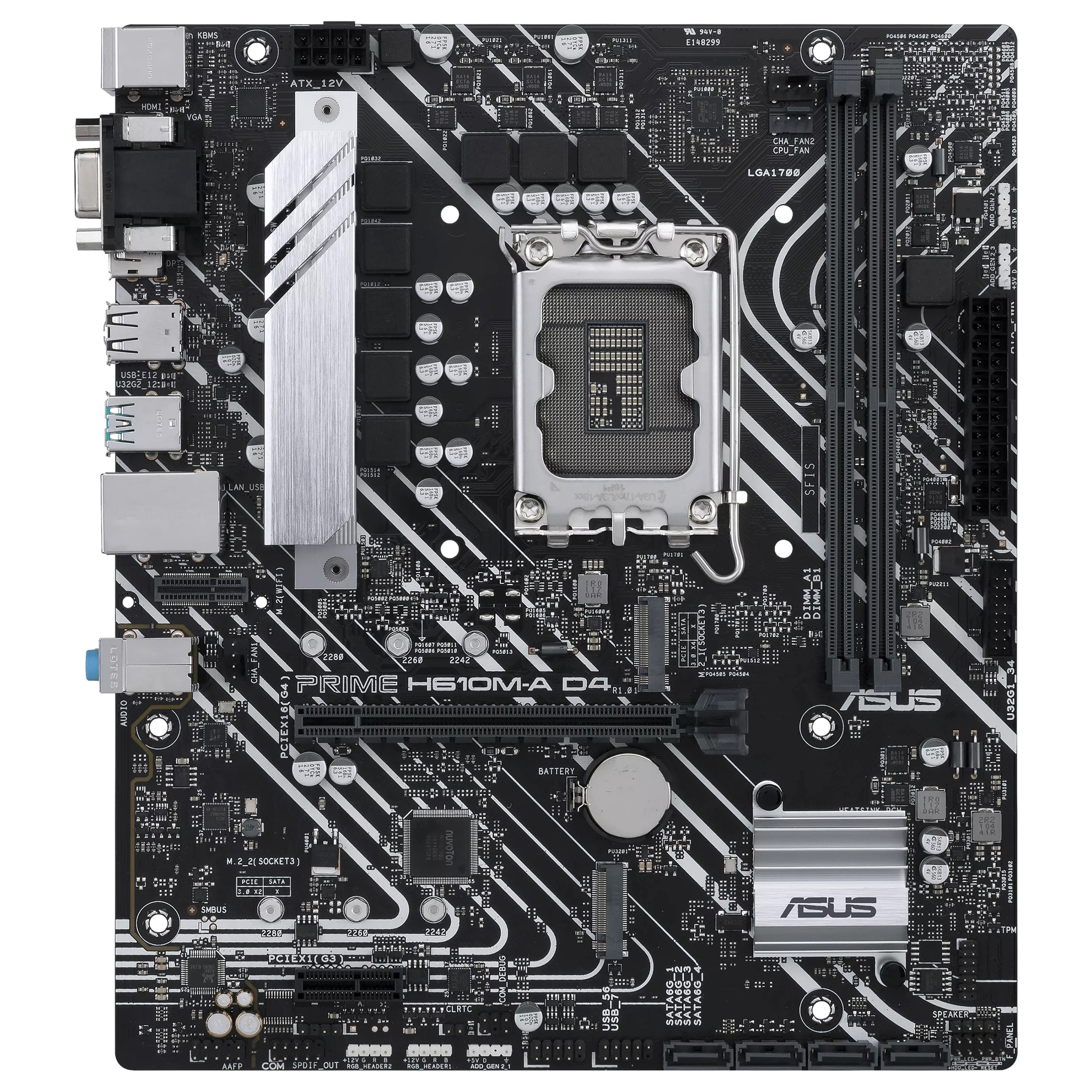 1700 ASUS PRIME H610M-A DDR4 CSM