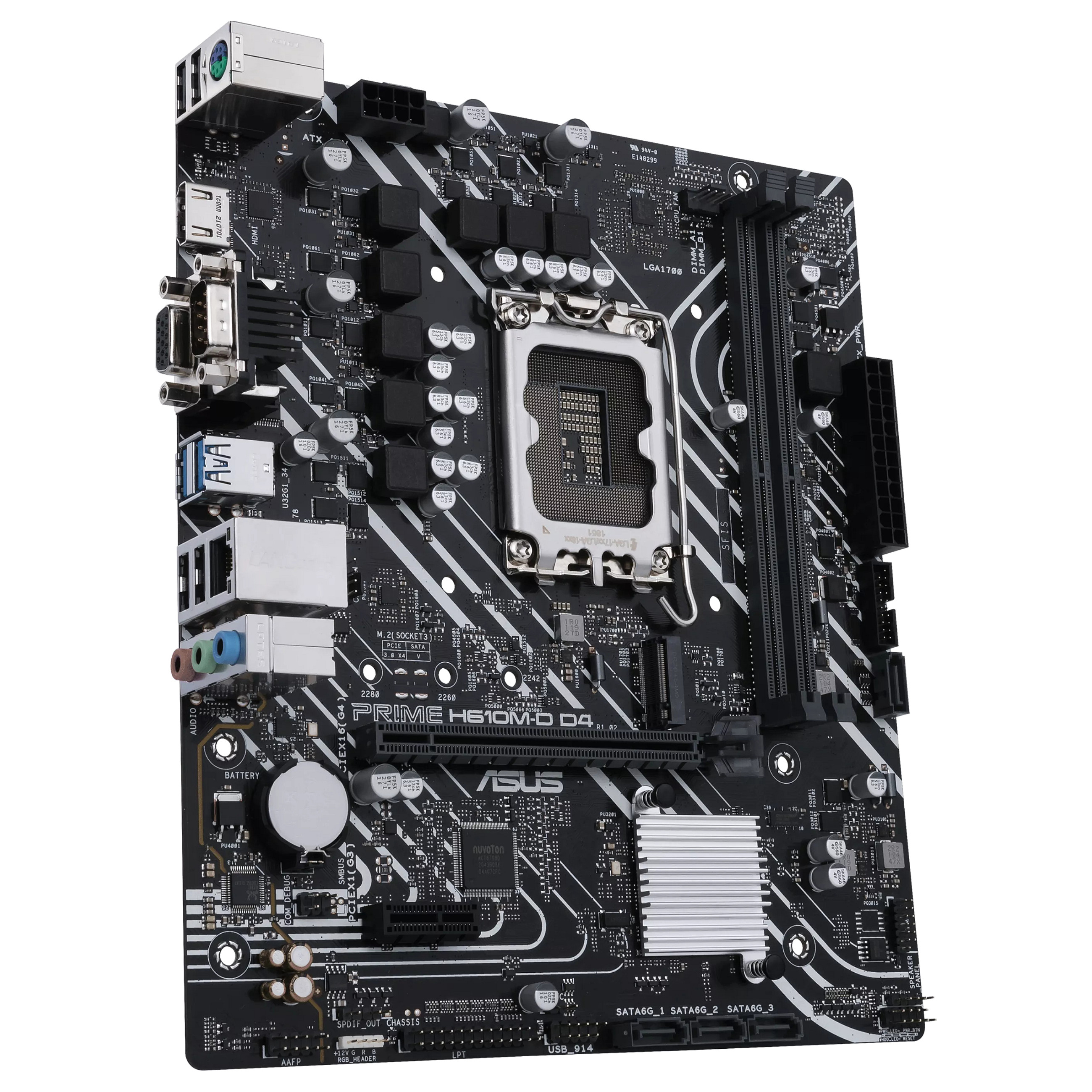 1700 ASUS PRIME H610M-D DDR4