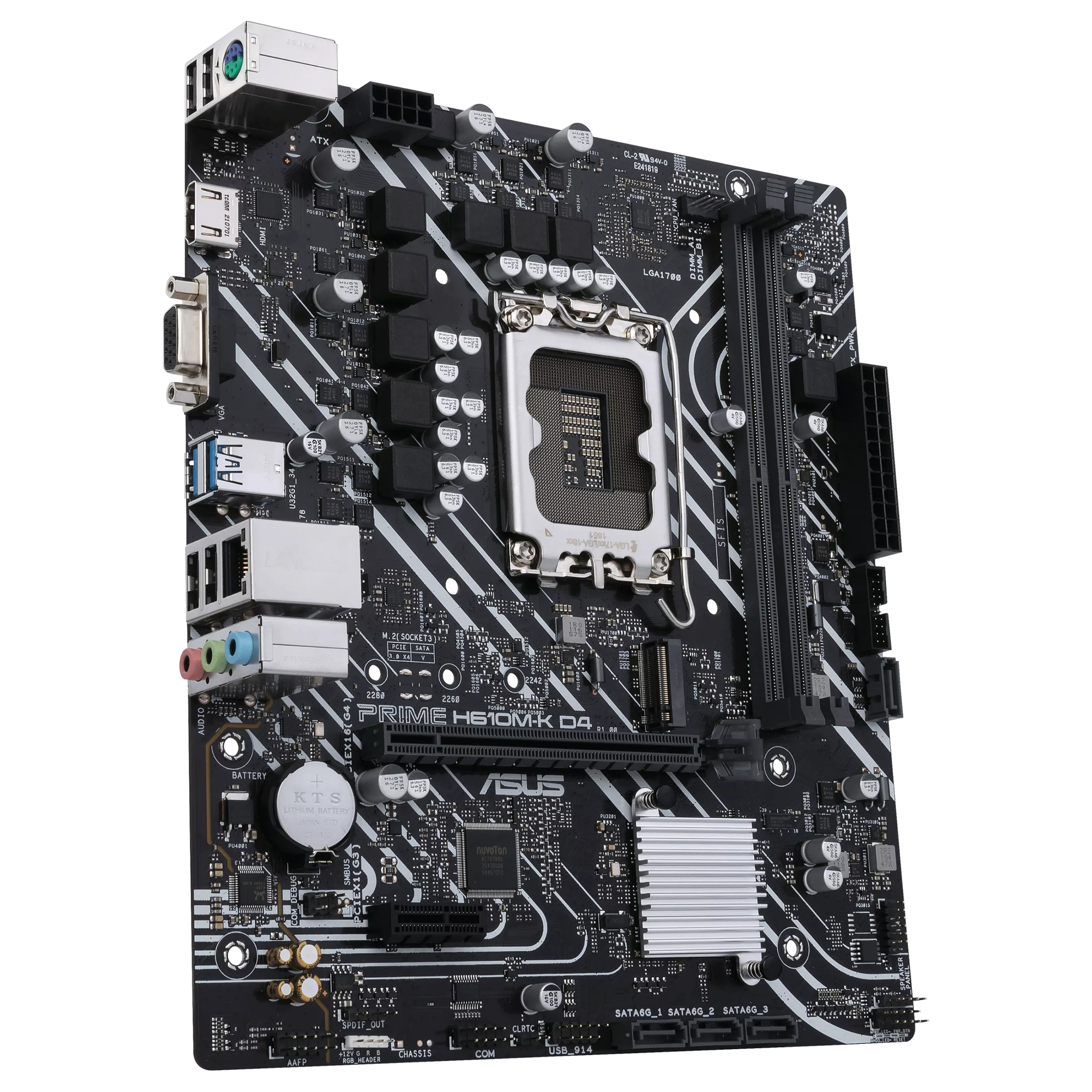 1700 ASUS PRIME H610M-K DDR4