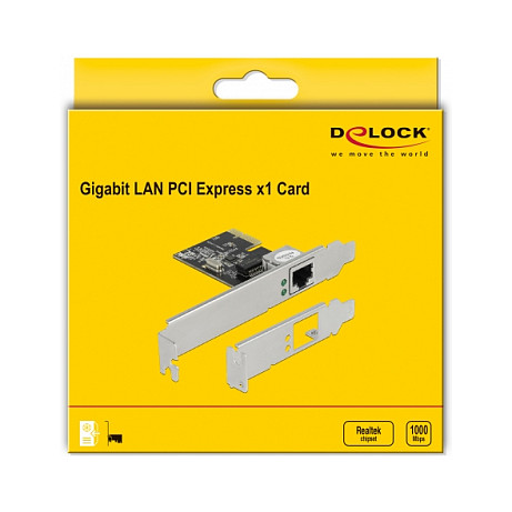 PCI Express x1 Netzwerkkarte Gigabit LAN 1 x RJ45 RTL8111