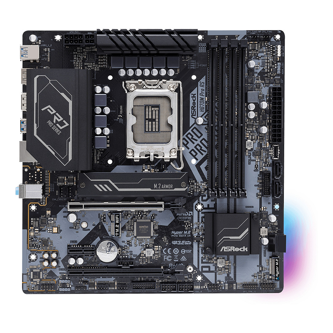 ASROCK H670M PRO RS (1700) (D)