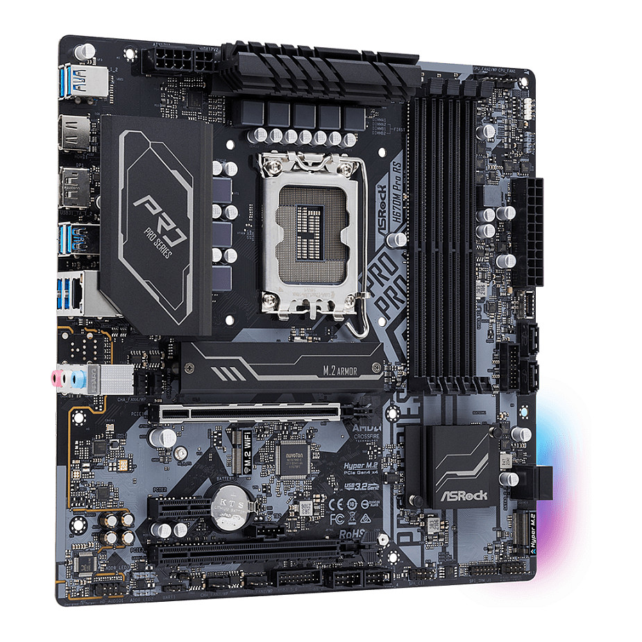 ASROCK H670M PRO RS (1700) (D)