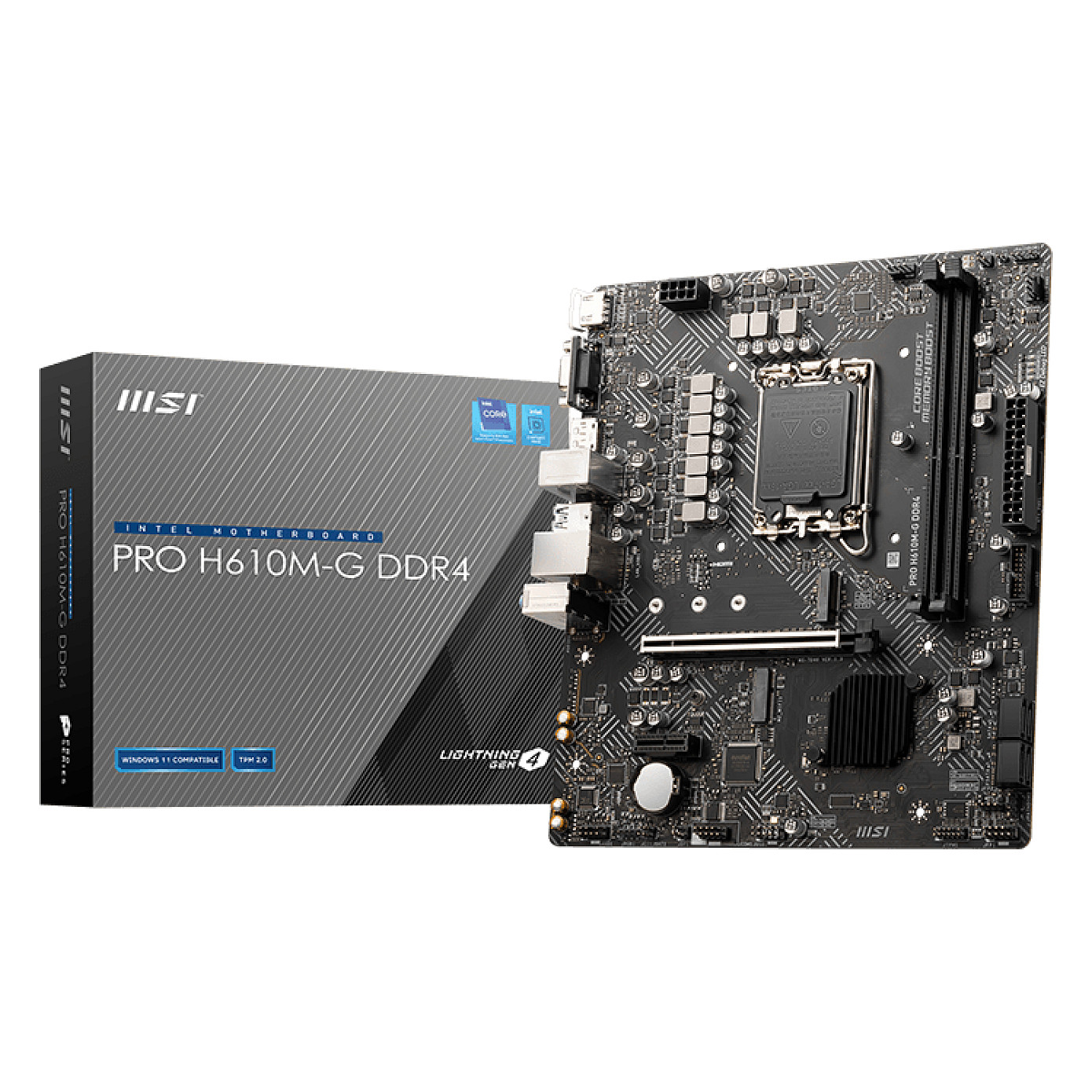 1700 MSI PRO H610M-G DDR4