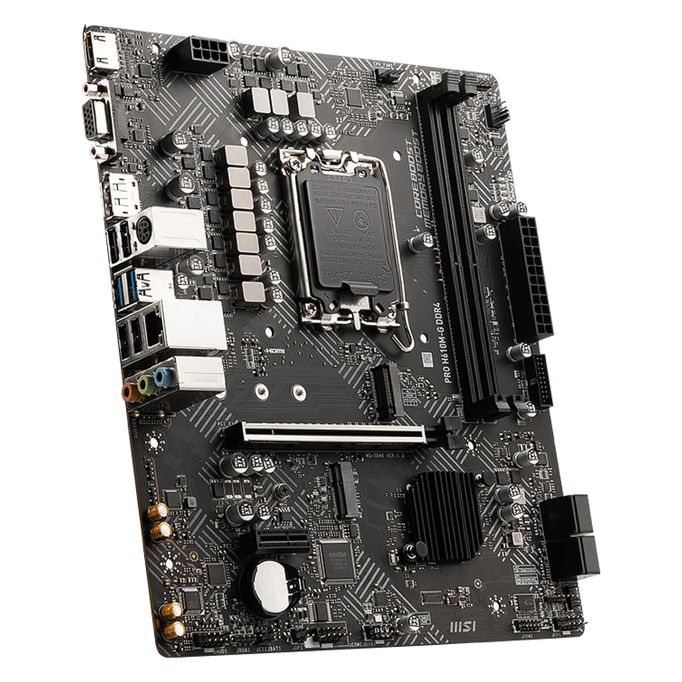 1700 MSI PRO H610M-G DDR4