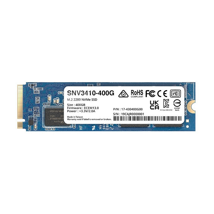 M.2 400GB Synology SNV3410 NVMe PCIe 3.0 x 4