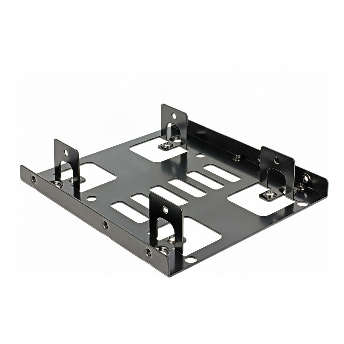 Einbaurahmen HDD/SSD 2x 2.5" auf 3.5
