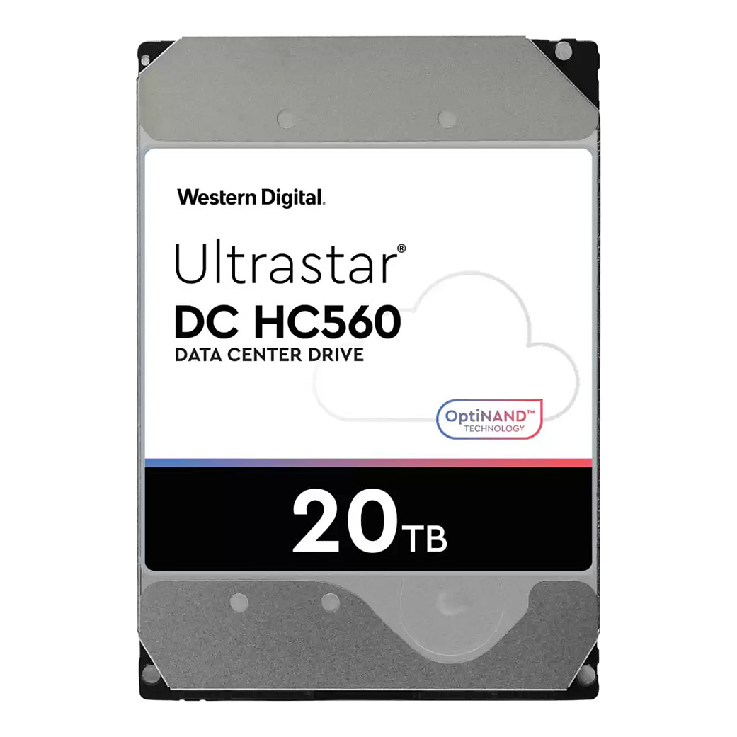 20TB WD Ultrastar DH HC560 7200RPM 512MB Ent.