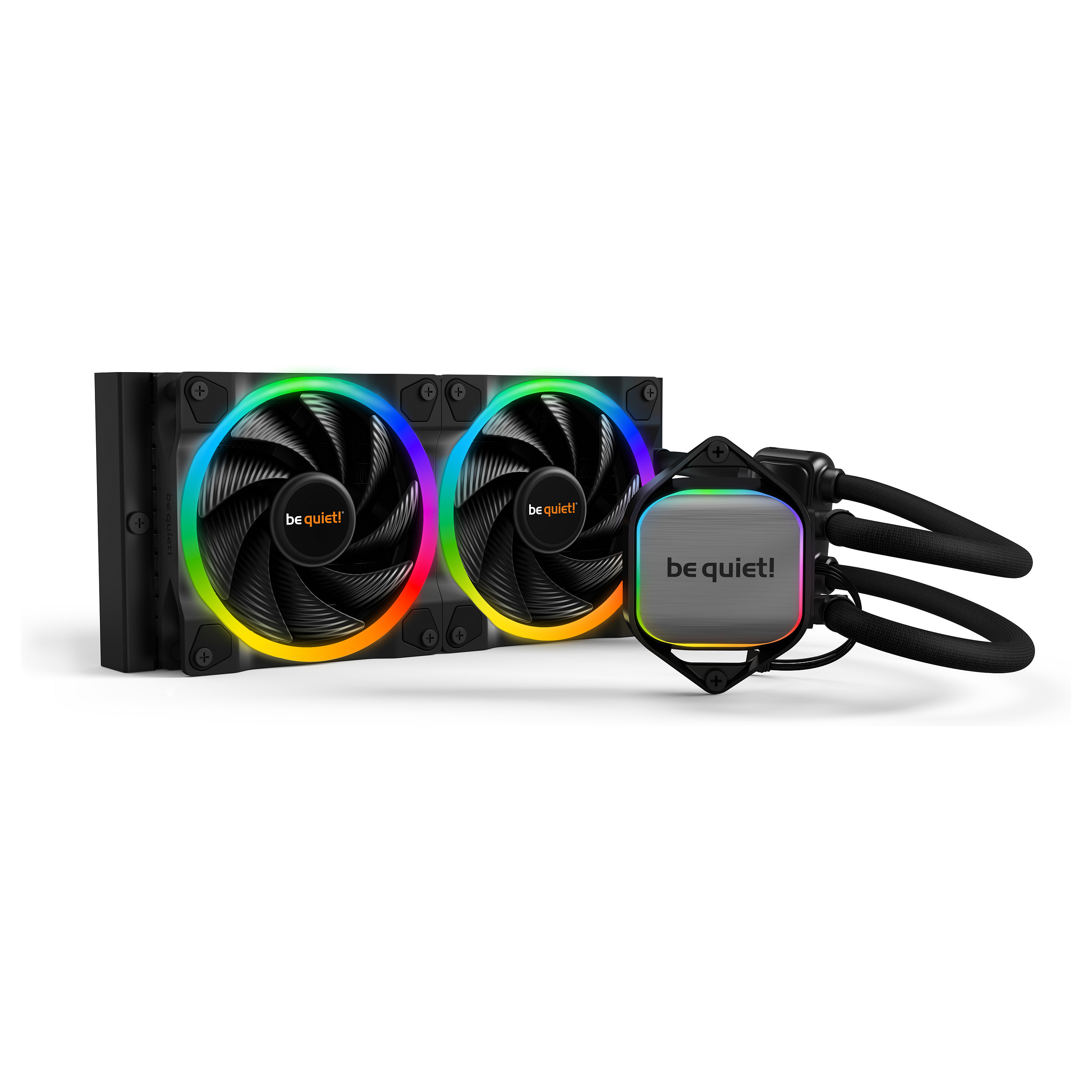 K Cooler Wasserkühlung be quiet! Pure Loop 2 FX 240mm ARGB Water Cooler 2 x Light Wings 120mm PWM High Speed