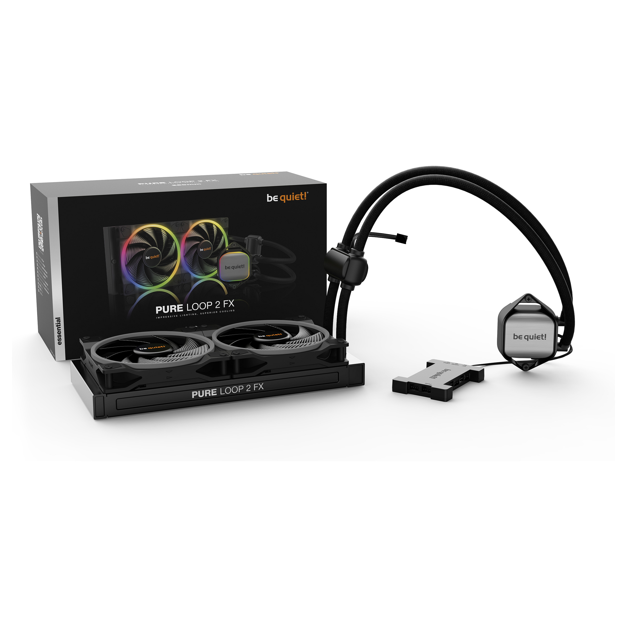 K Cooler Wasserkühlung be quiet! Pure Loop 2 FX 280mm ARGB