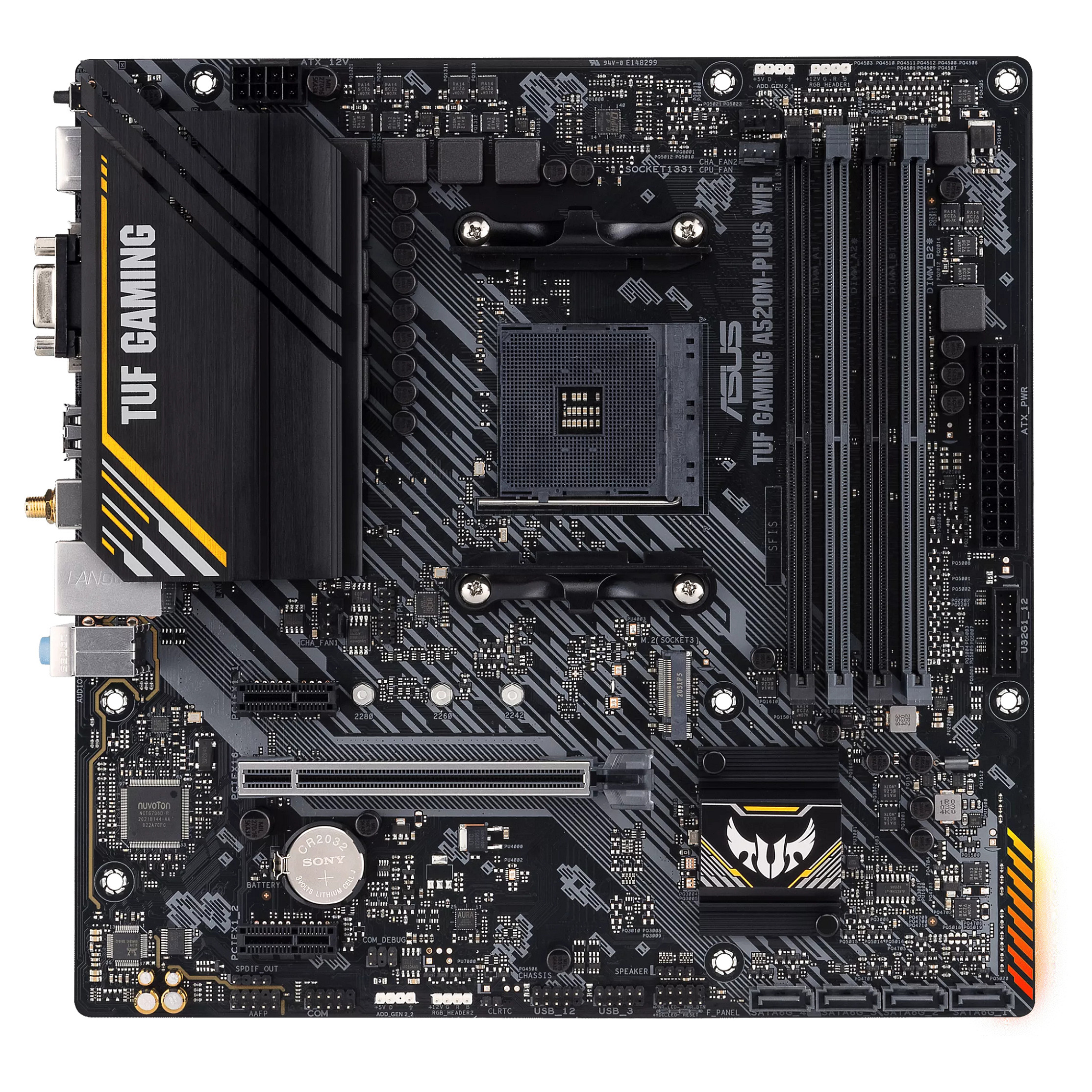 AM4 ASUS TUF Gaming A520M-PLUS microATX