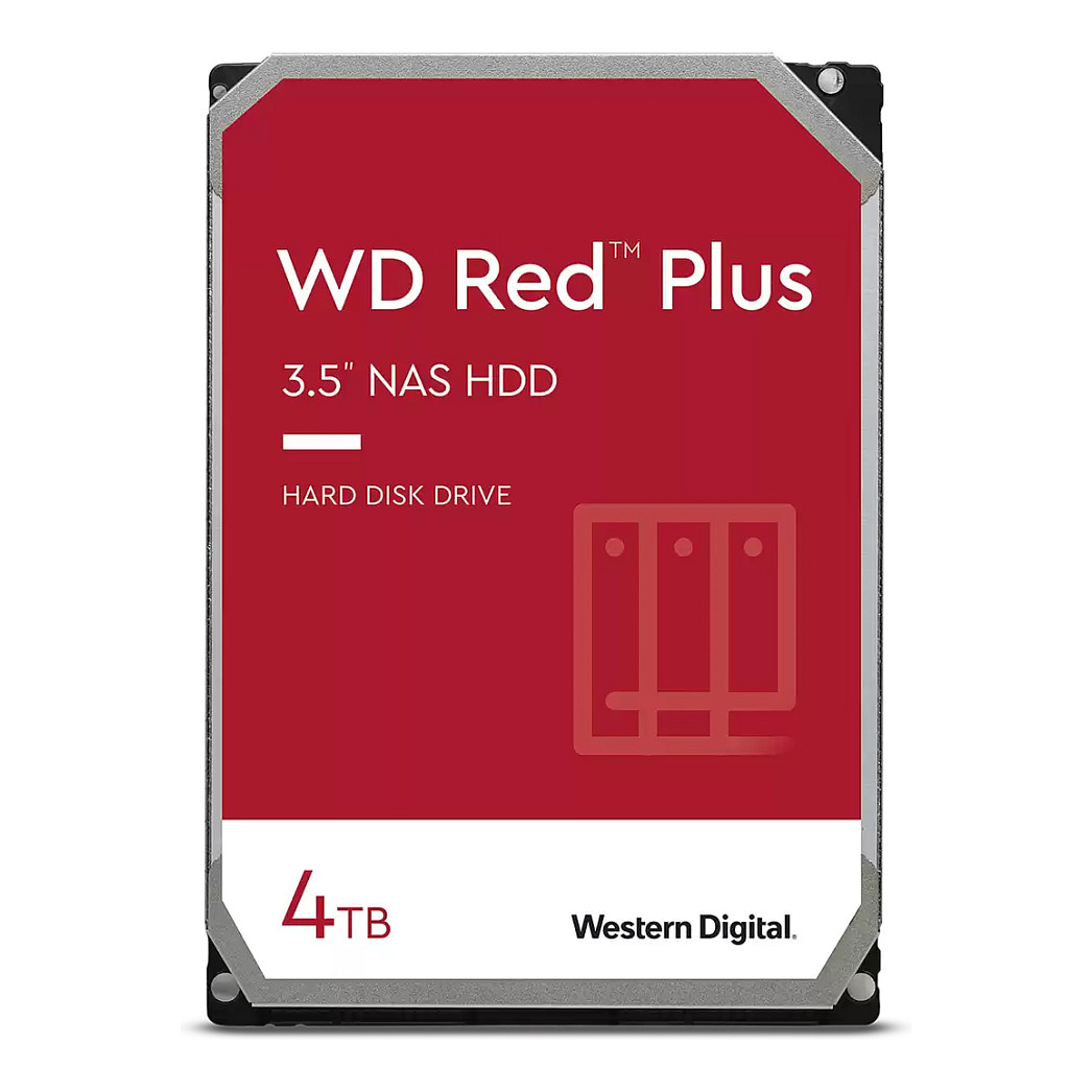 4TB WD WD40EFPX Red Plus 5400RPM 256MB