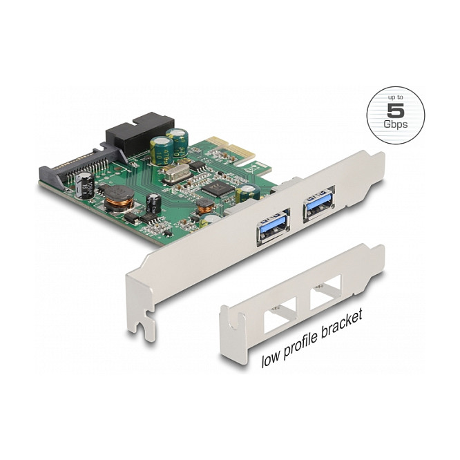 USB 3.0 PCIex1 2xInt.2xExt. DeLOCK