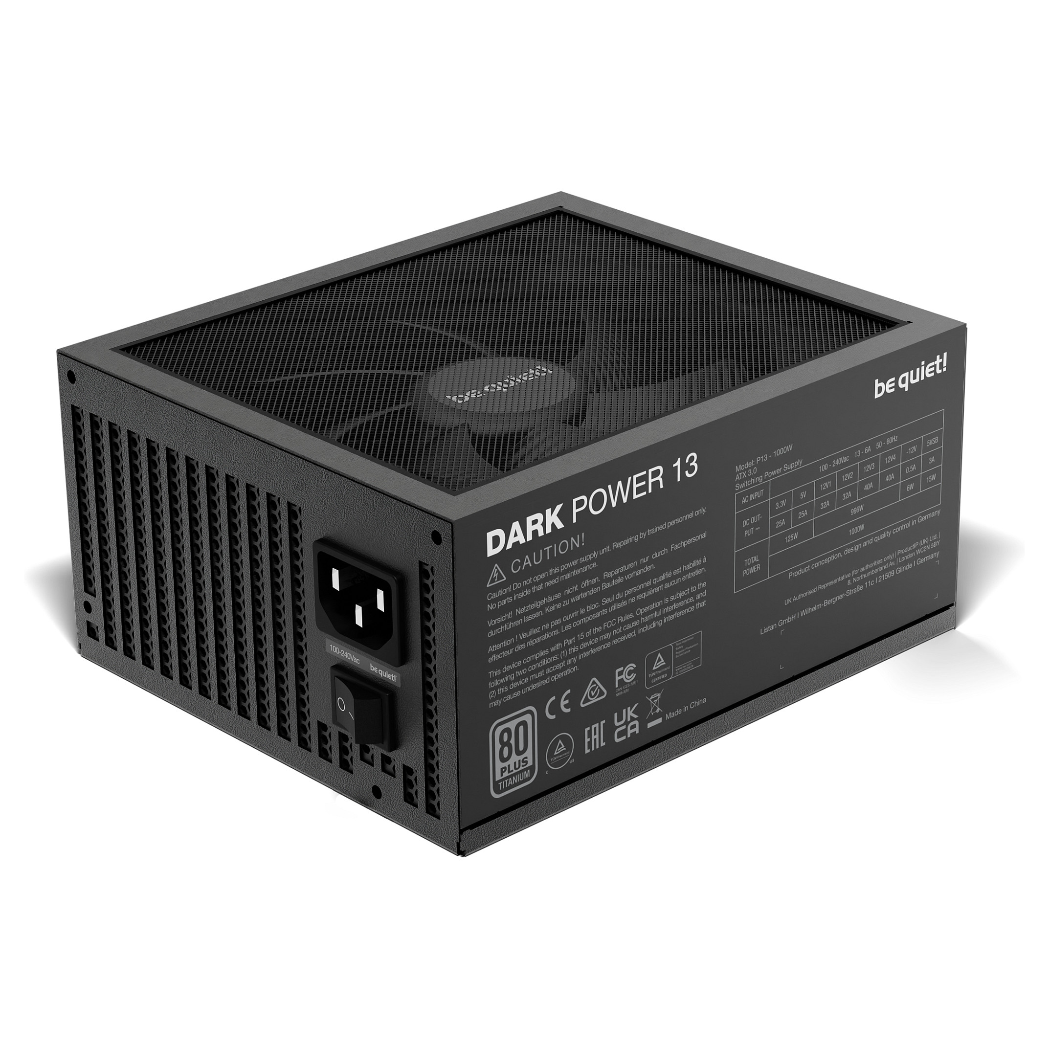 1000W be quiet! DARK POWER 13