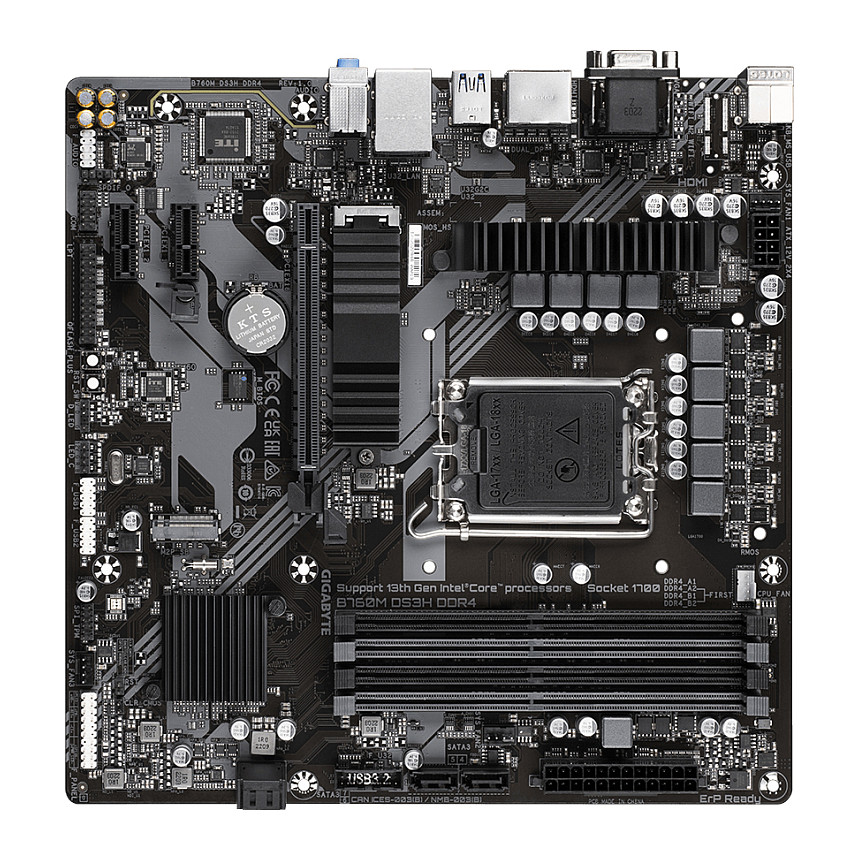 1700 Gigabyte B760M DS3H DDR4