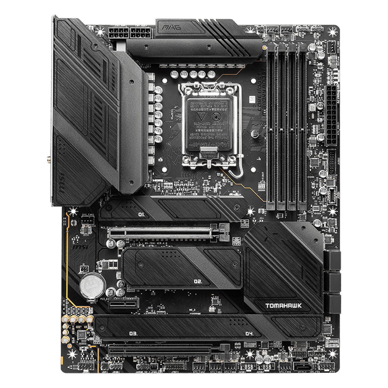 1700 MSI MAG Z790 Tomahawk WIFI