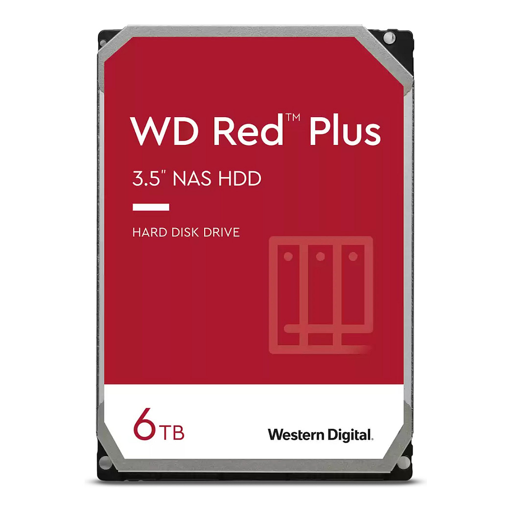 6TB WD60EFPX Red Plus 5400RPM 256MB