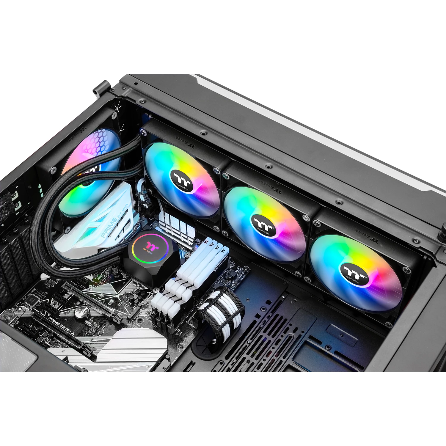 K Cooler Wasserkühlung Thermaltake TH420 ARGB Sync CPU Liquid Cooler